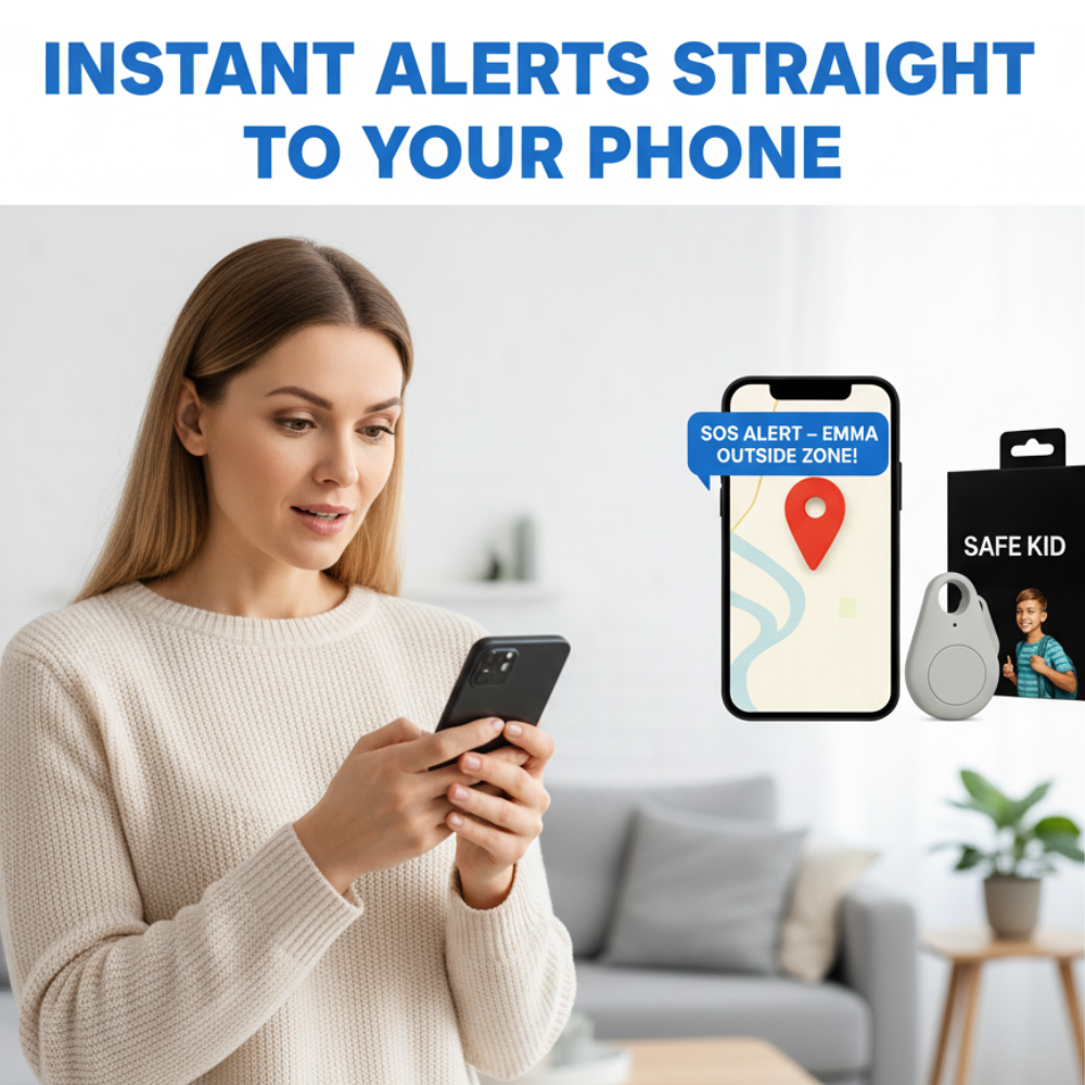 Child Location Tracker Real‑Time GPS & Waterproof Design