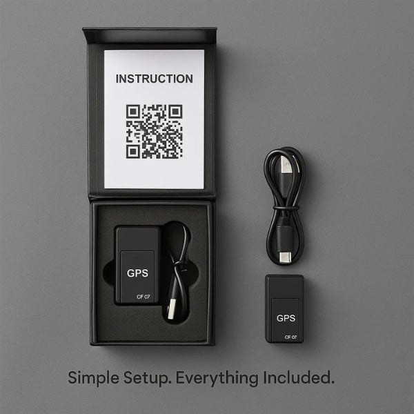 Mini GPS Vehicle Tracker Real-Time Global Location Device