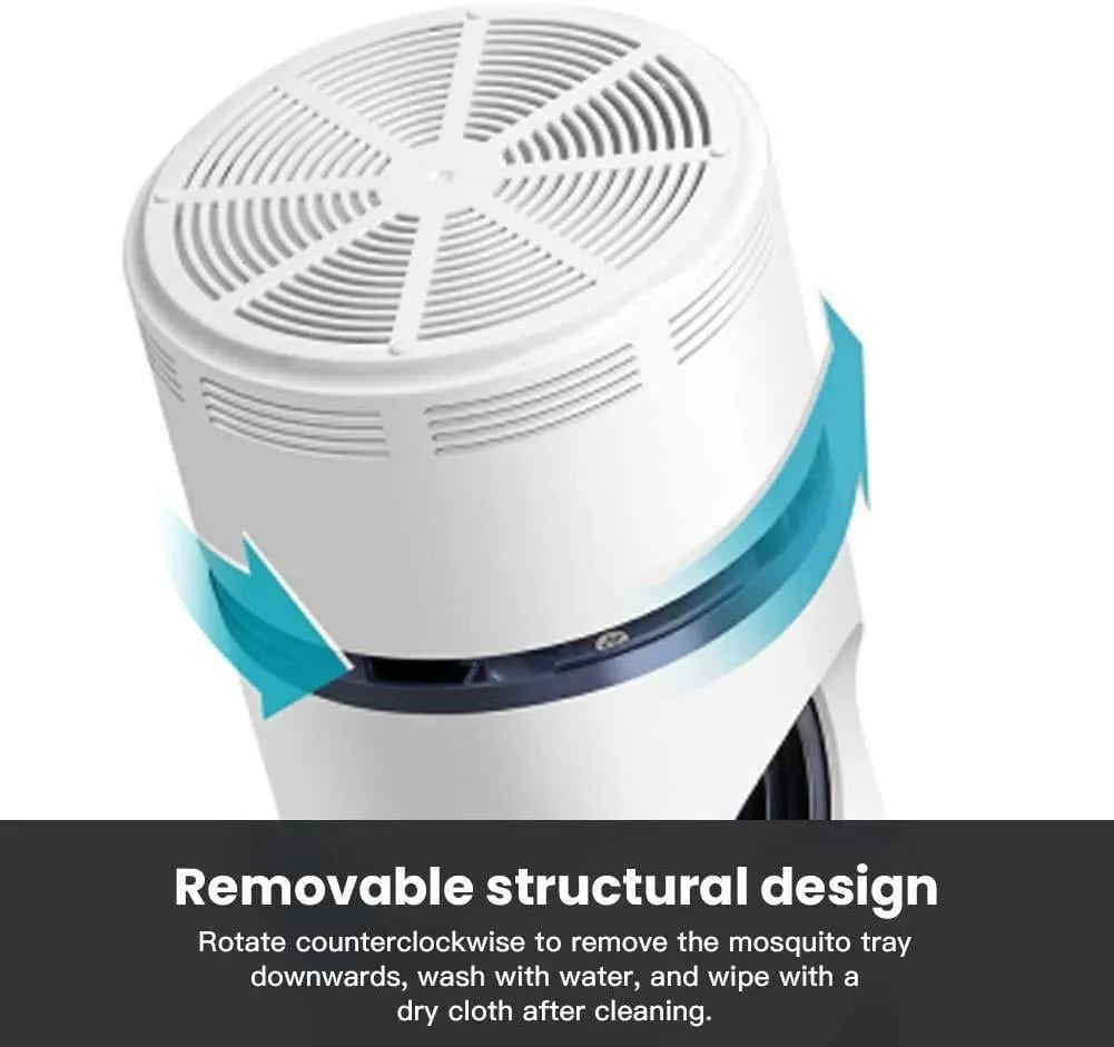 Chemical-Free UV Mosquito Killer Trap - Safe and Silent Pest Control for Your Home