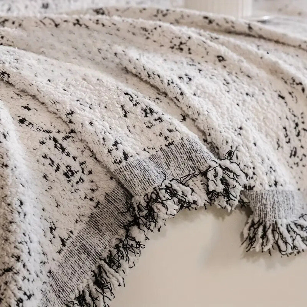 Nordic Speckle Sofa Protector Reversible Boho Couch Cover
