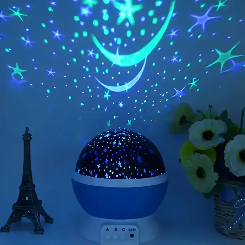 Home Star Projector Lamp Calming Starry Room Lighting