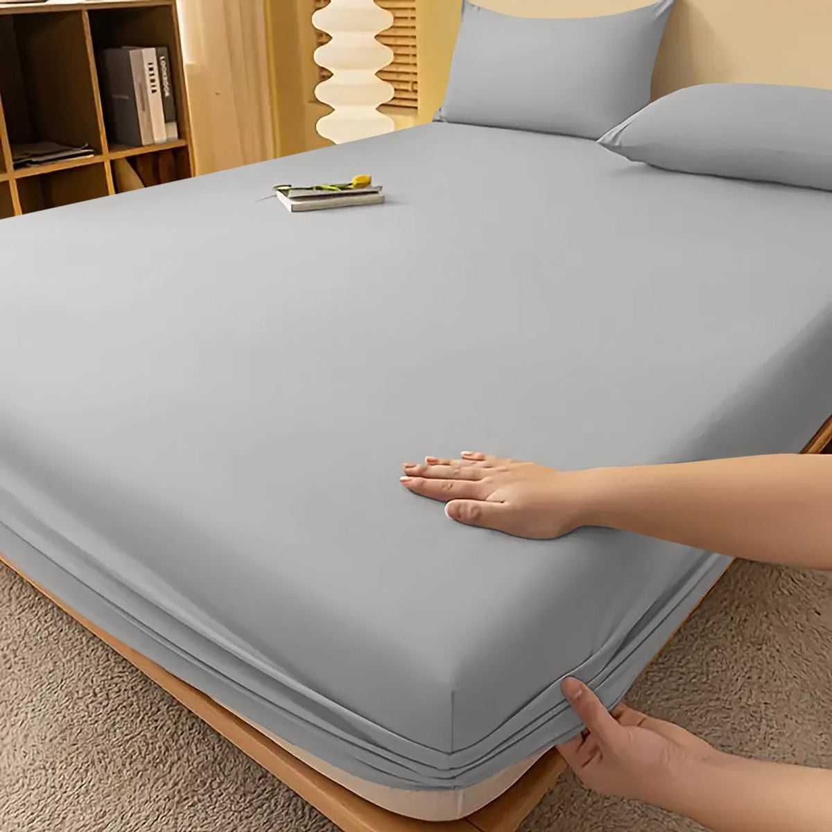 Extra Deep Fitted Bed Sheet – Wrinkle-Resistant All Season Bedding