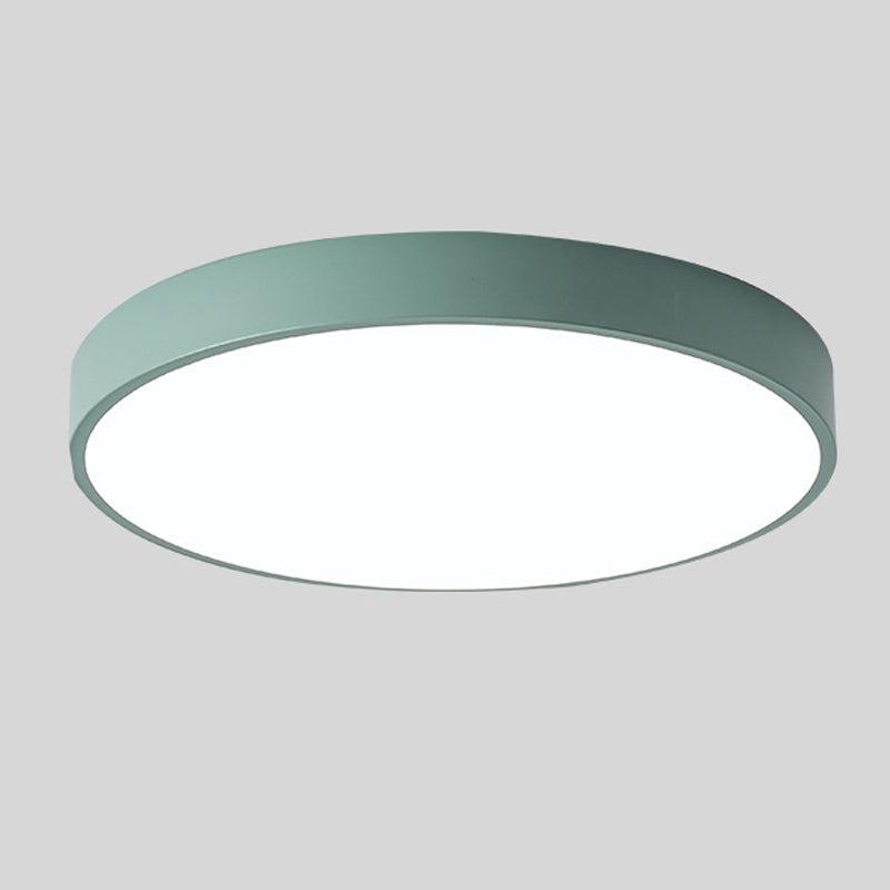 Slim Round Ceiling Light Modern Minimal Glow for Home Spaces