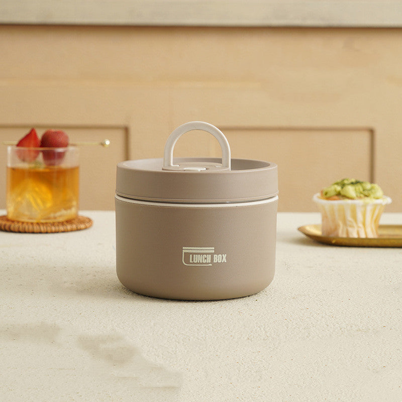 Insulated Stainless Steel Bento Box Stackable Lunch Container with Thermal Storage