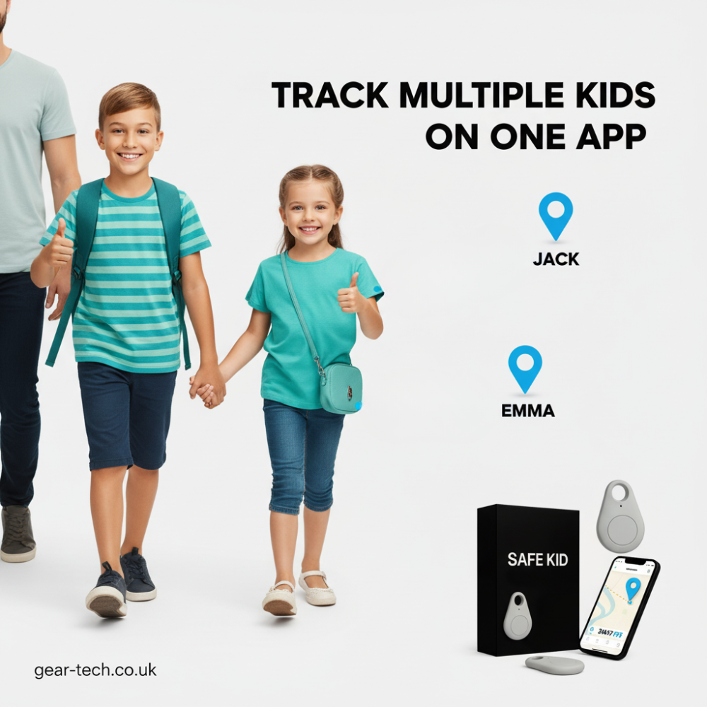 Child Location Tracker Real‑Time GPS & Waterproof Design