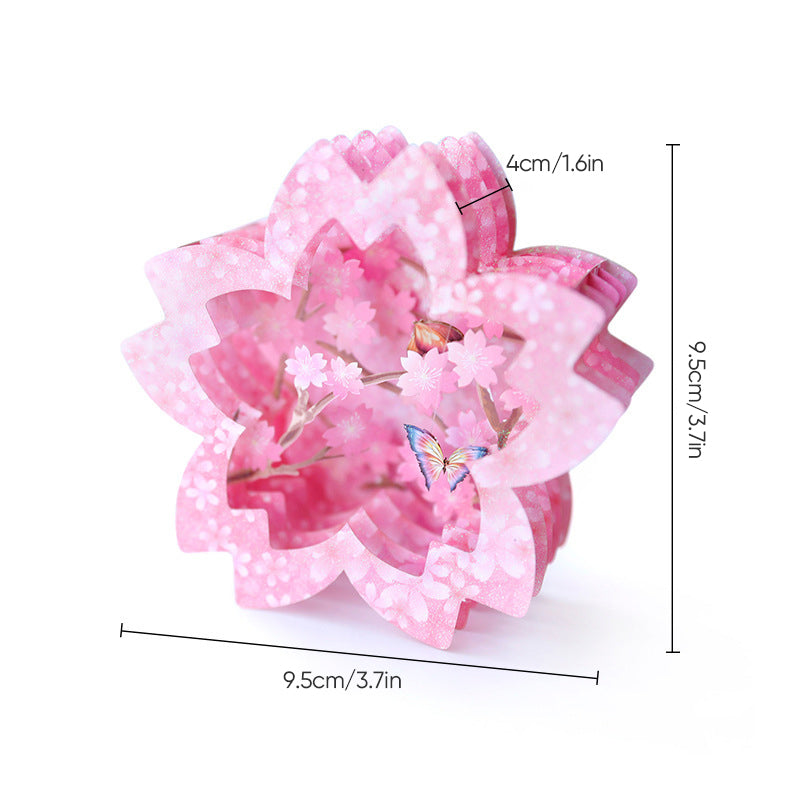 Mother’s Day 3D Flower Card Unique Keepsake for Her