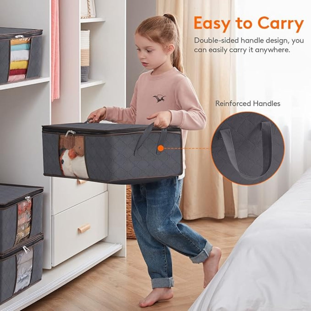 Large Wardrobe Storage Bag Dustproof Organiser for Bedding & Clothes