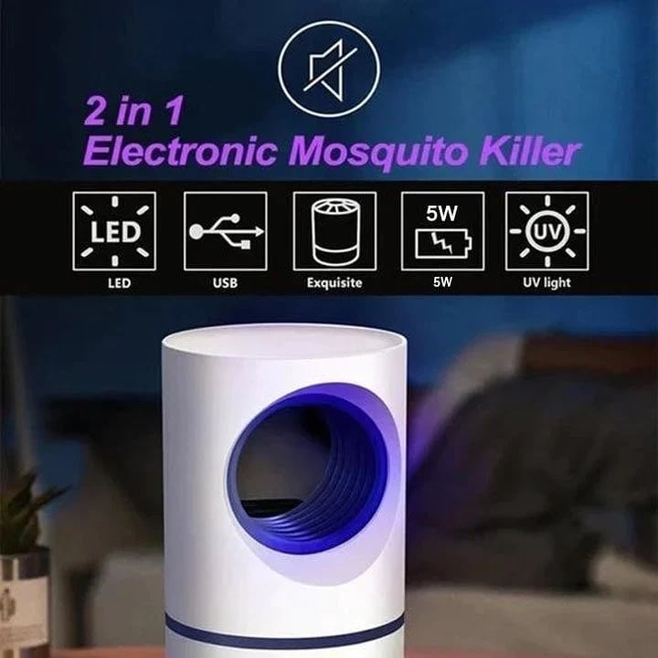 Mosquito and Fly Killer Trap - UV Light Bug Zapper for Home & Outdoor