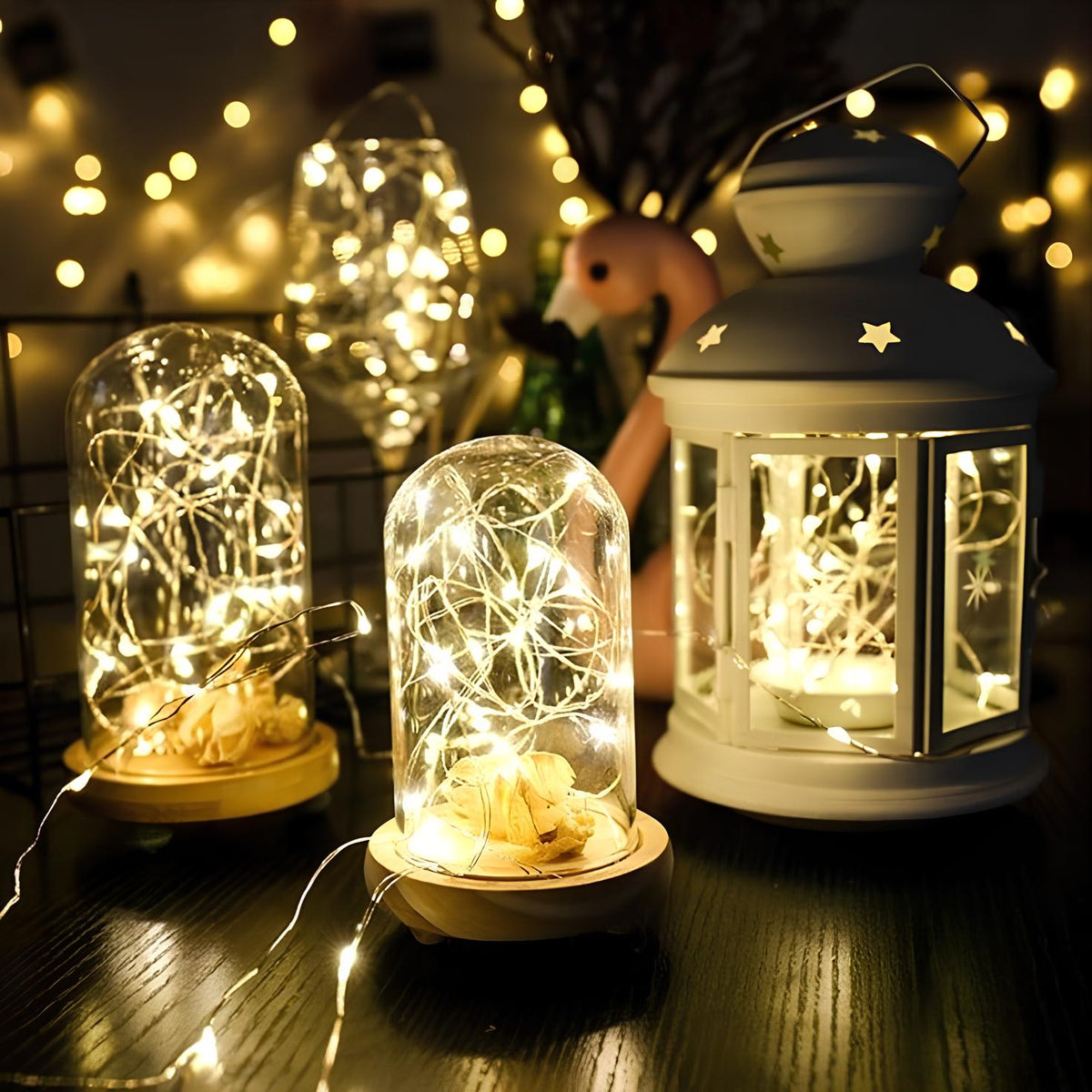 Outdoor Solar Fairy Lights Weatherproof LED for Garden & Events