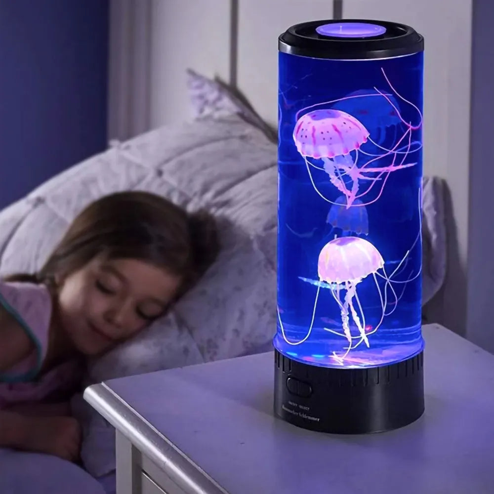 LED Jellyfish Effect Lamp Decorative Ambient Lighting for Home