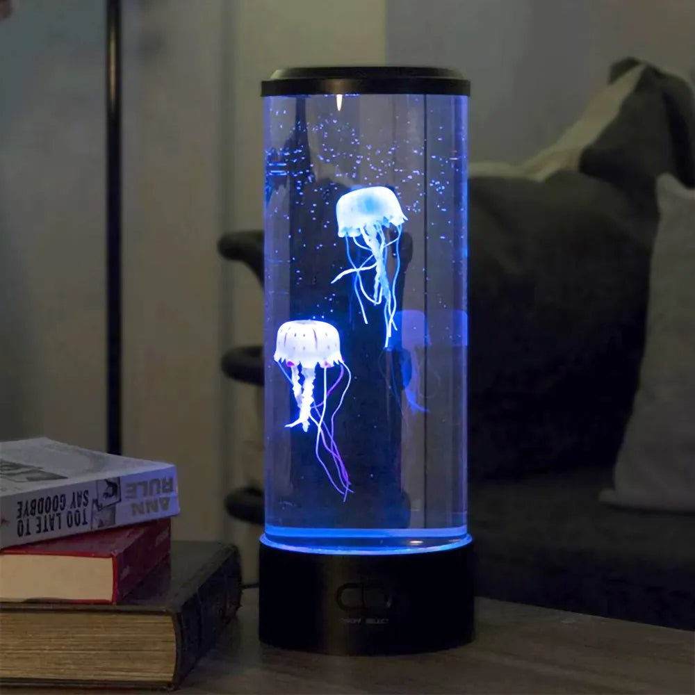 LED Jellyfish Effect Lamp Decorative Ambient Lighting for Home
