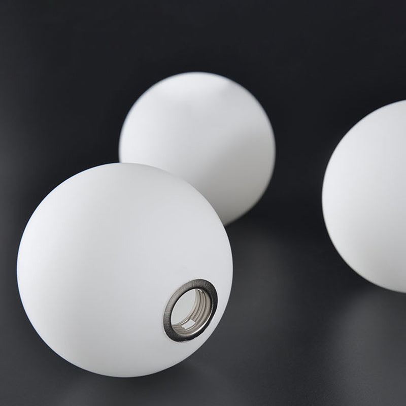 Scandinavian Ceiling Lights with Curved Globe Design