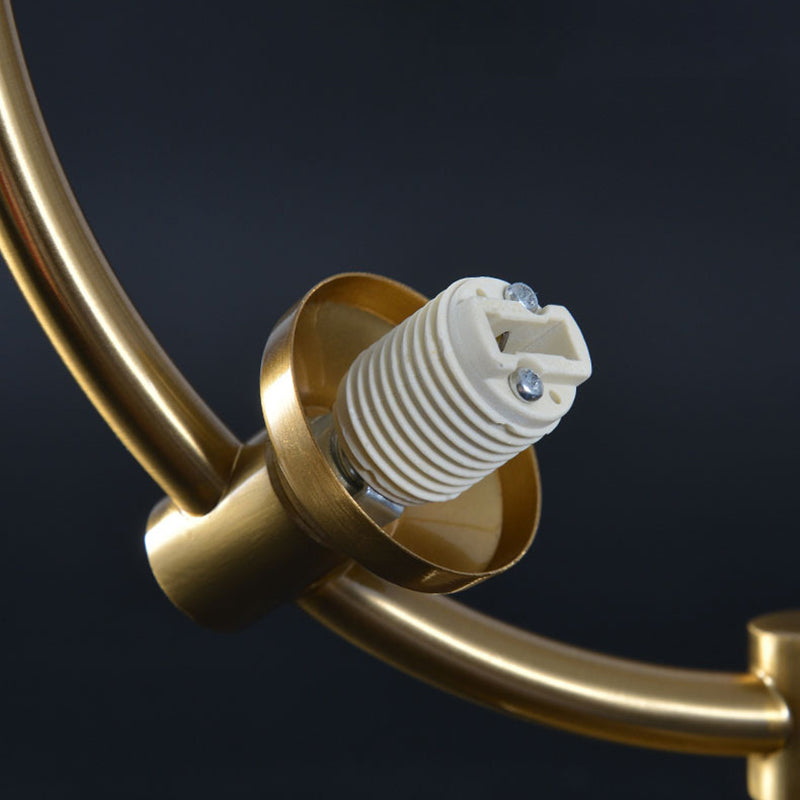 Scandinavian Ceiling Lights with Curved Globe Design