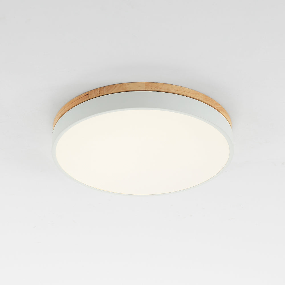 Smart Ceiling Light Round Dimmable Lighting for Modern Rooms