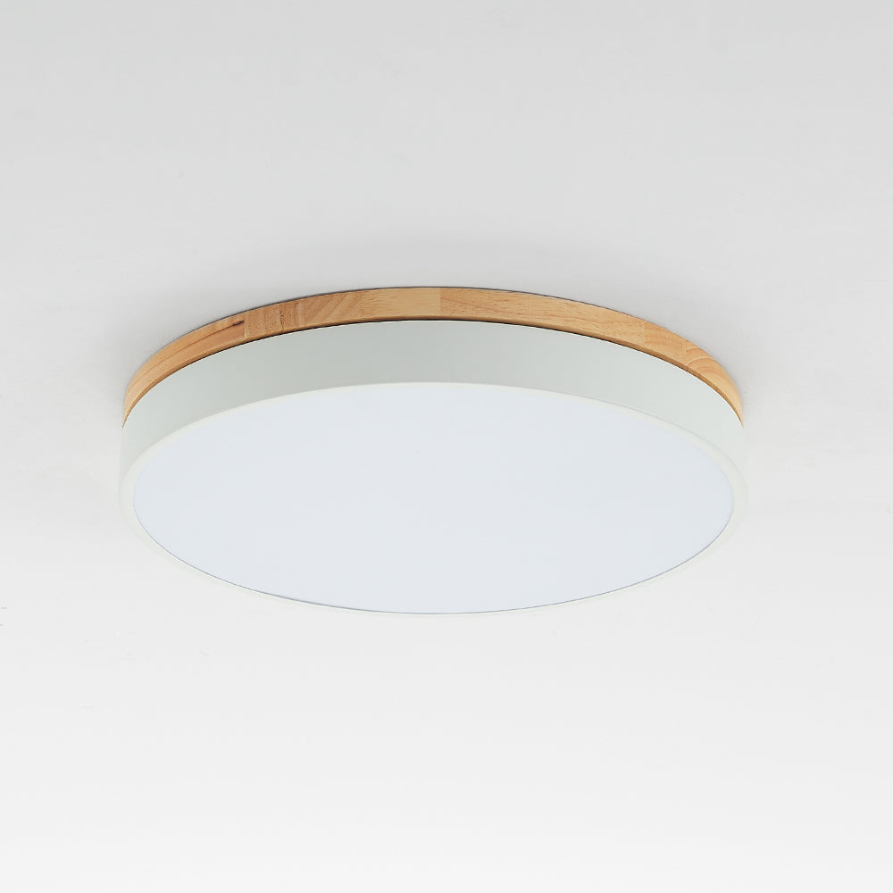 Smart Ceiling Light Round Dimmable Lighting for Modern Rooms