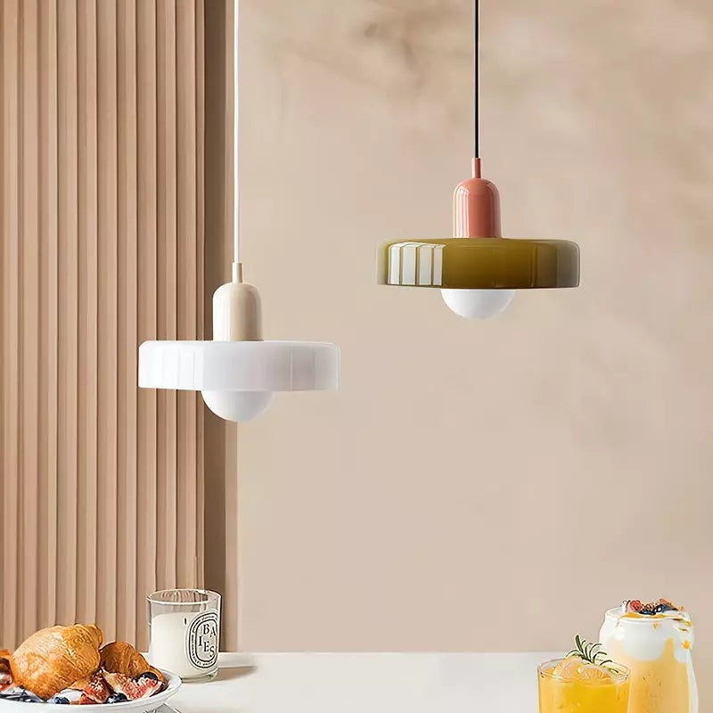 Modern Decorative Pendant Light Coloured Ceiling Hanging Lamp