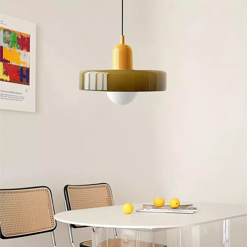 Modern Decorative Pendant Light Coloured Ceiling Hanging Lamp