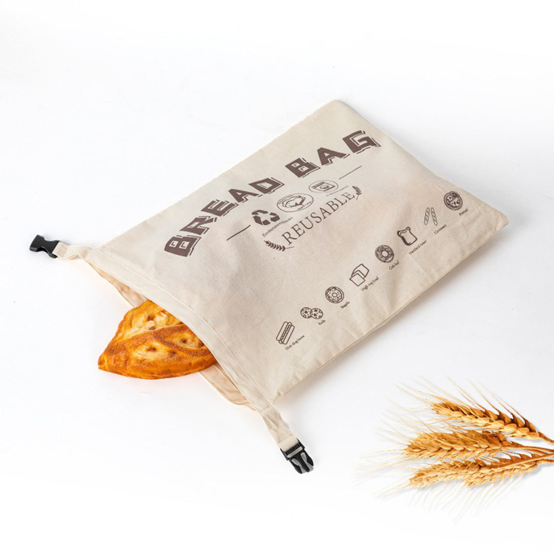 Premium 100% Cotton-Beeswax Bread Bags