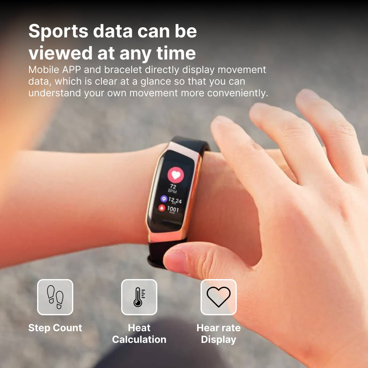 Fitness Smartwatch with Sleep & Activity Tracking