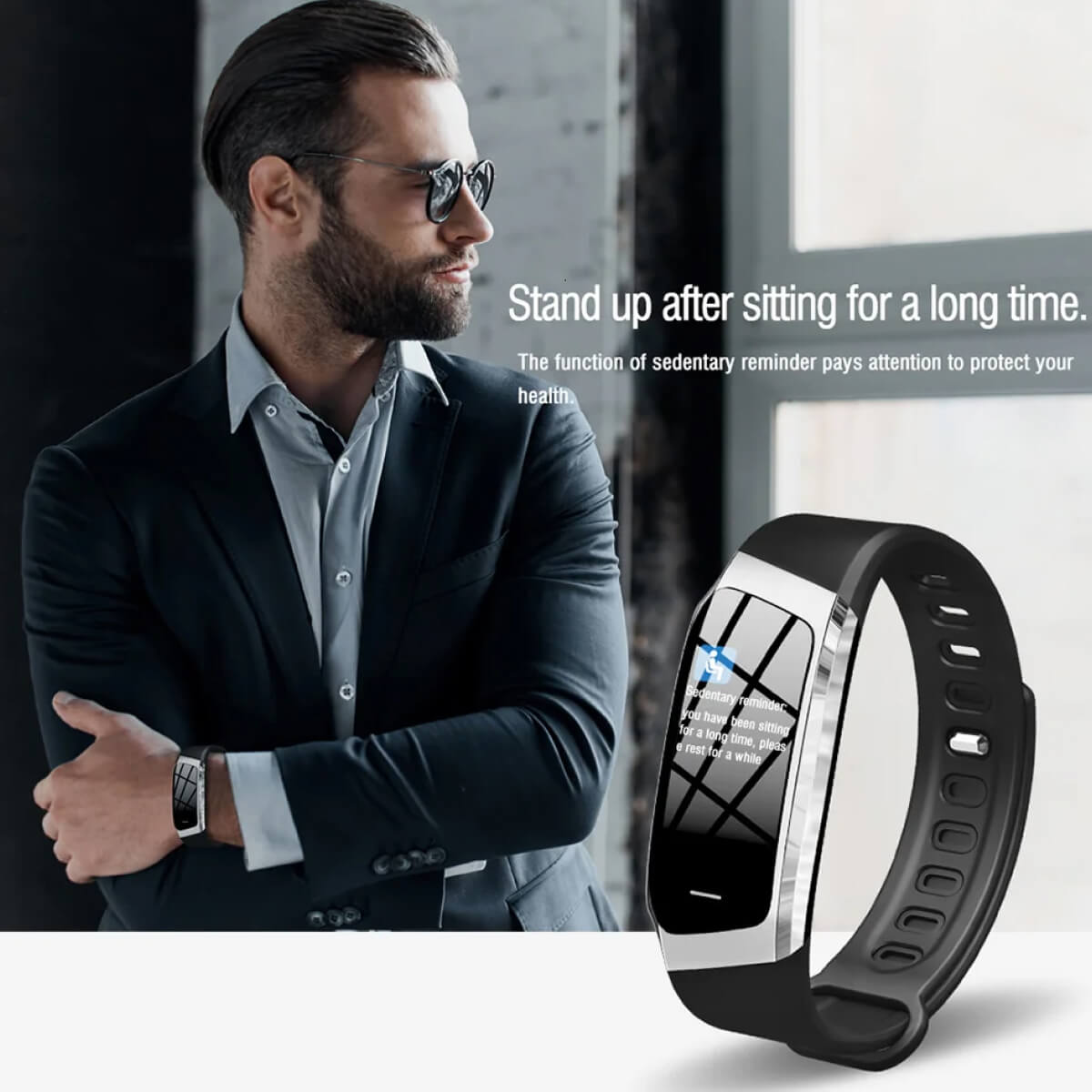 Fitness Smartwatch with Sleep & Activity Tracking