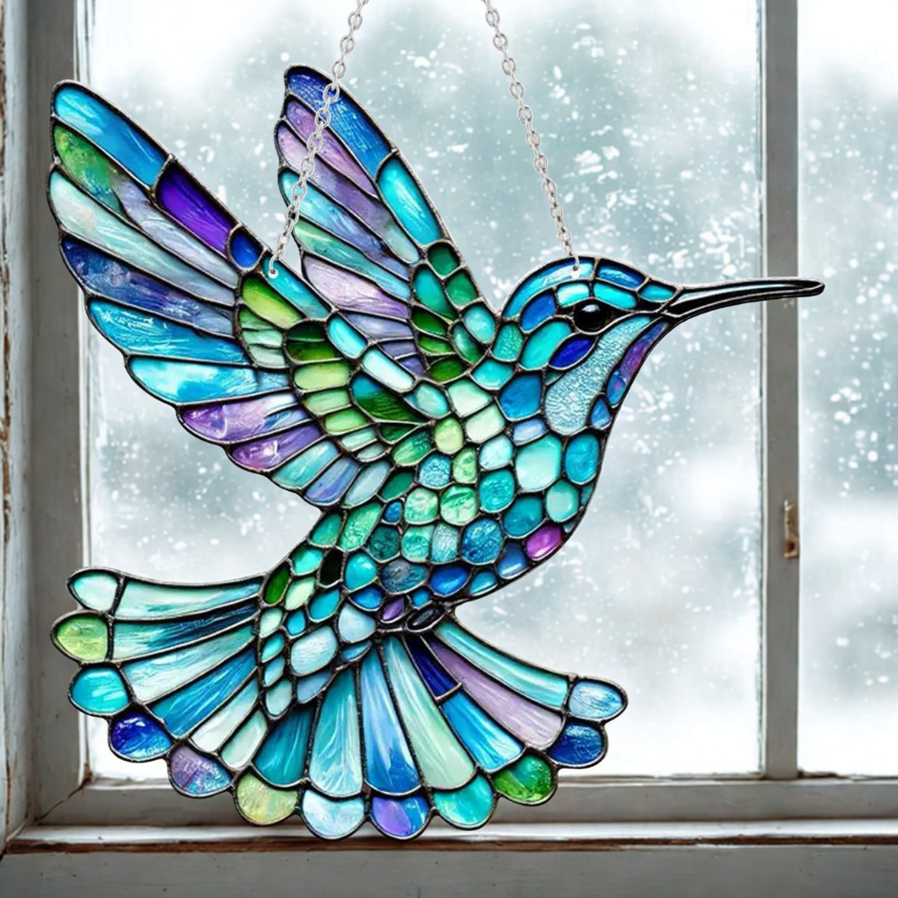 Bluebird Window Suncatcher Hanging Decoration