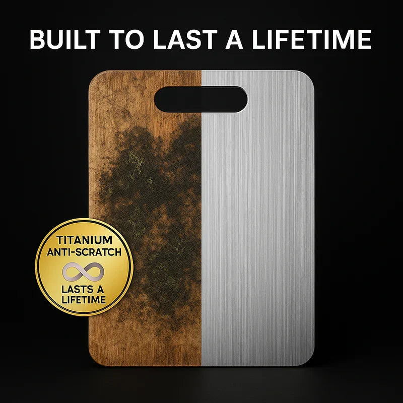 Scratch‑Resistant Kitchen Cutting Board Odour‑Free & Dishwasher Safe