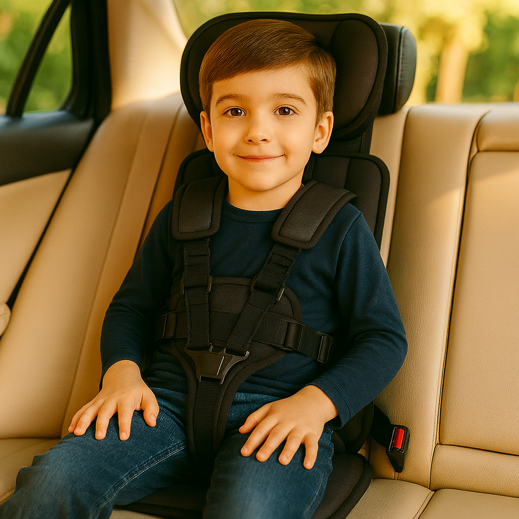 Travel Car Seat Toddler Portable Booster Foldable Child Car Seat Compact