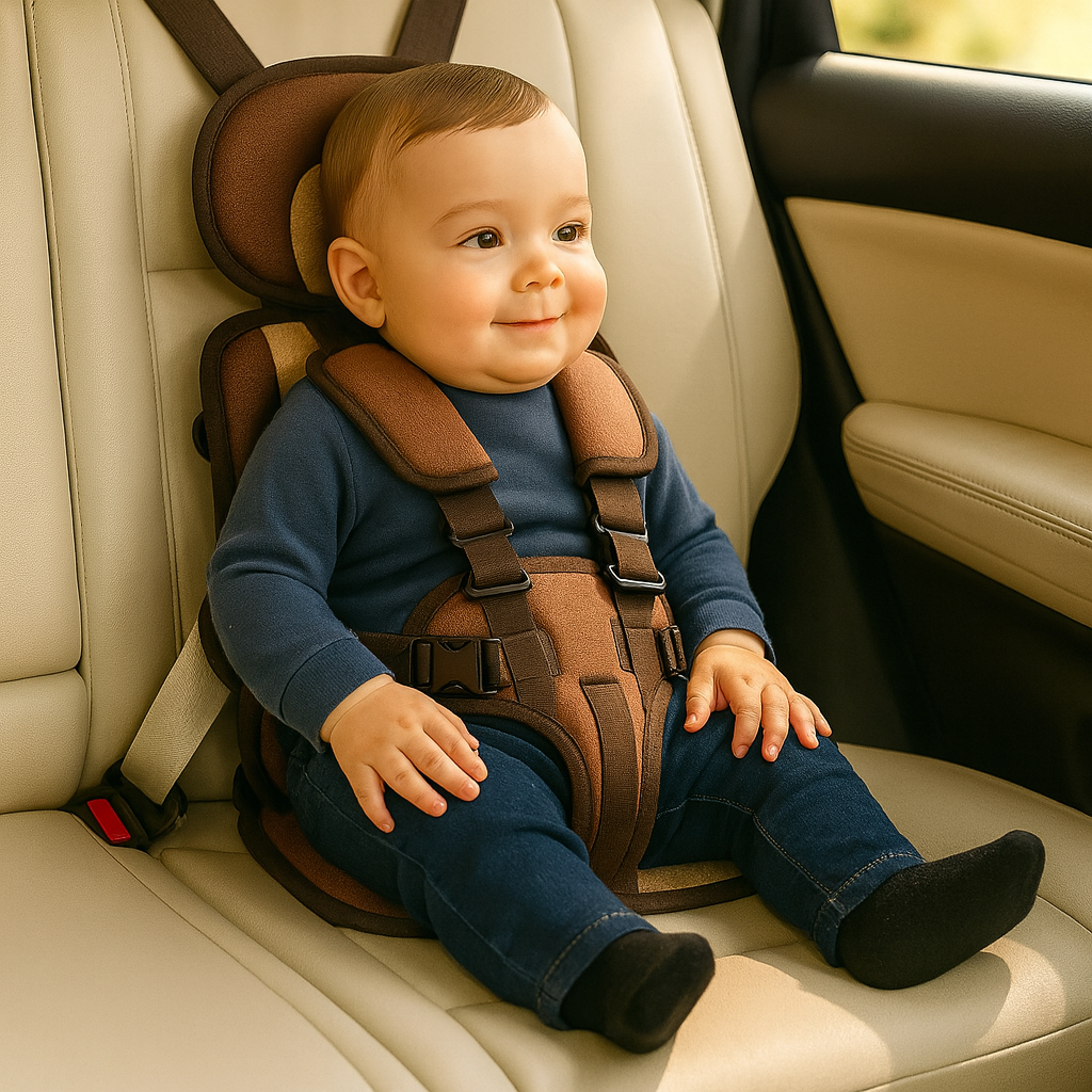 Travel Car Seat Toddler Portable Booster Foldable Child Car Seat Compact
