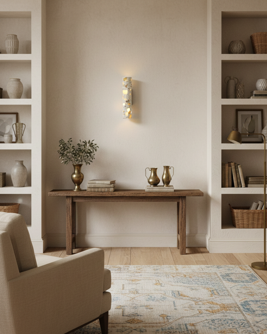 Minimalist Wall Lights with Artistic Detailing
