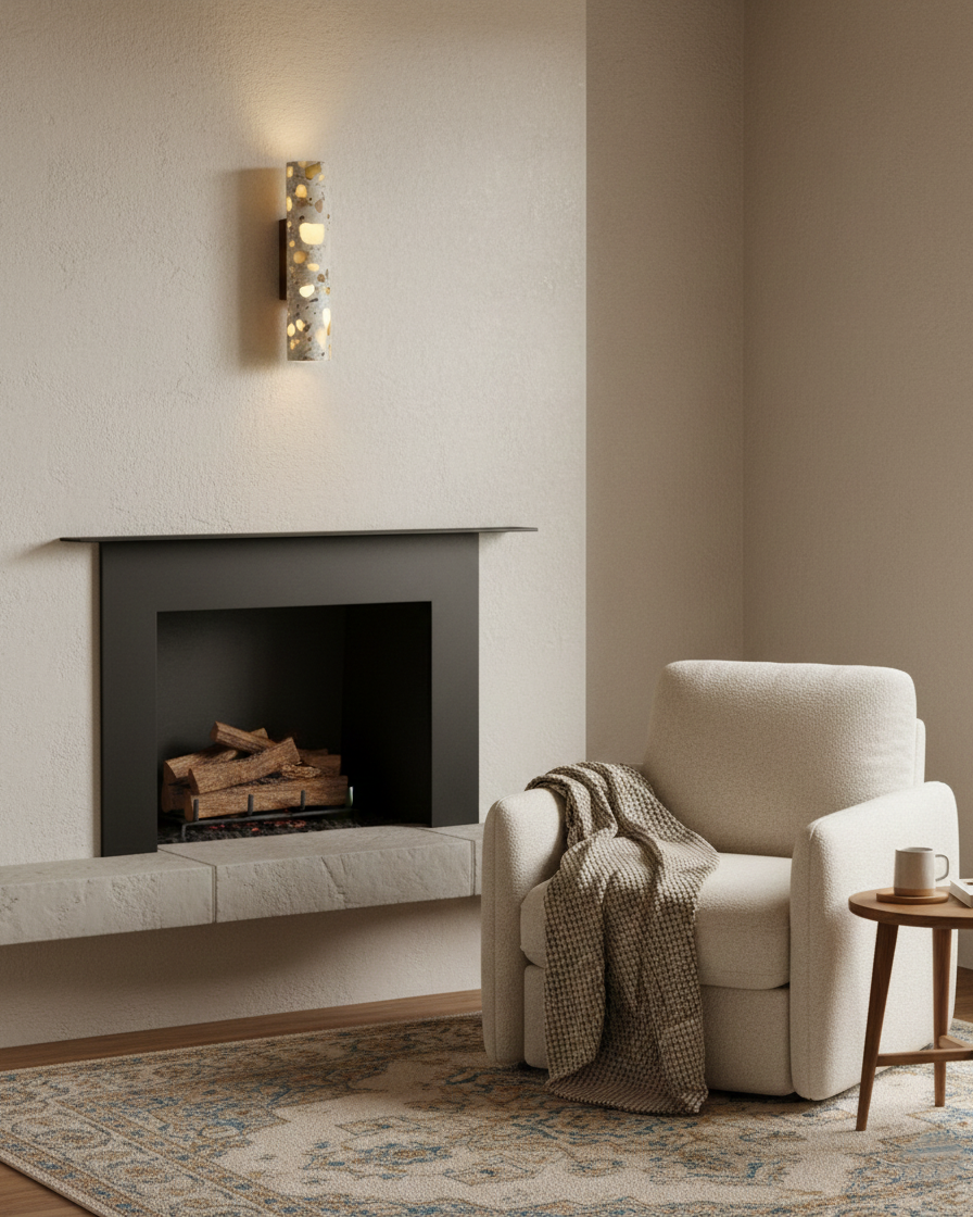 Minimalist Wall Lights with Artistic Detailing