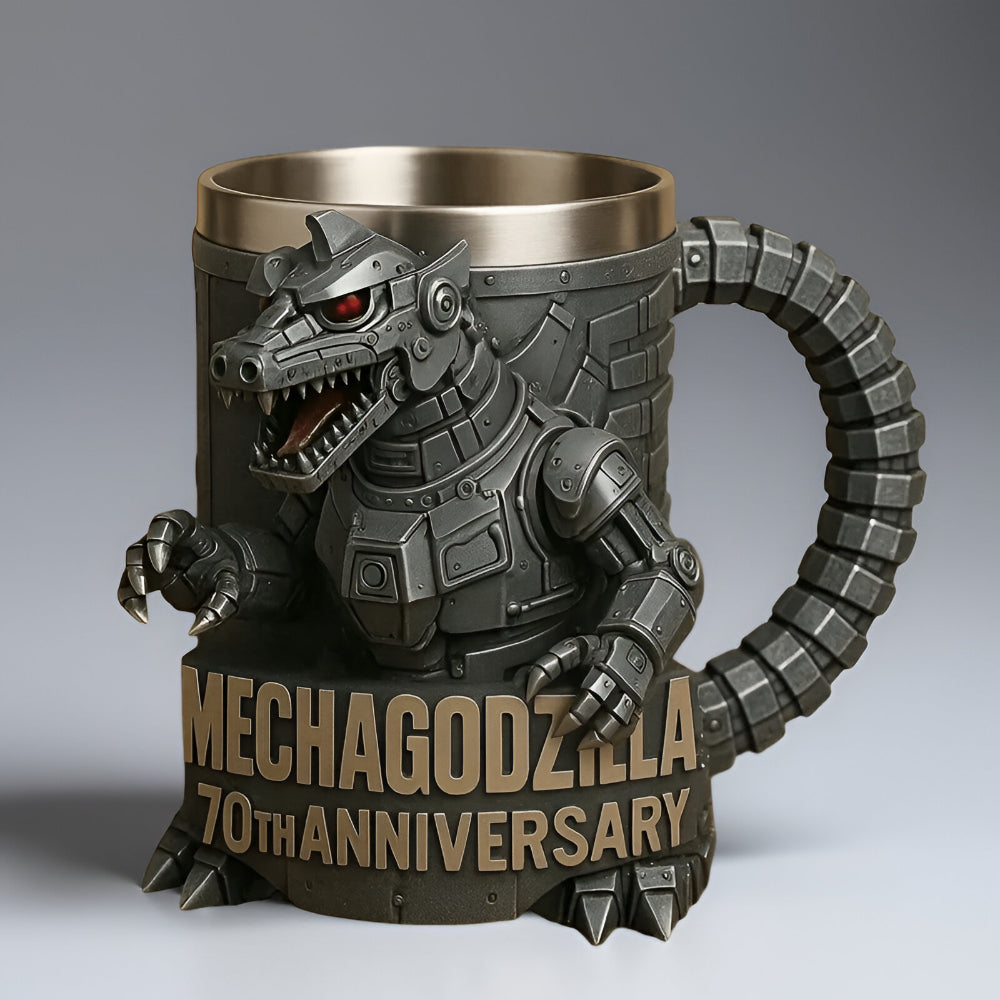 Novelty 3D Monster Coffee Mug with Sculpted Design