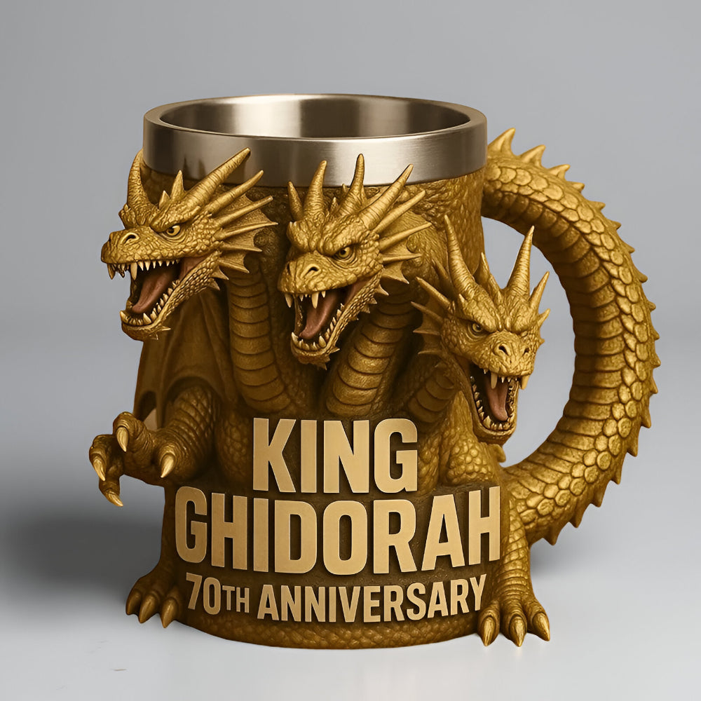 Novelty 3D Monster Coffee Mug with Sculpted Design