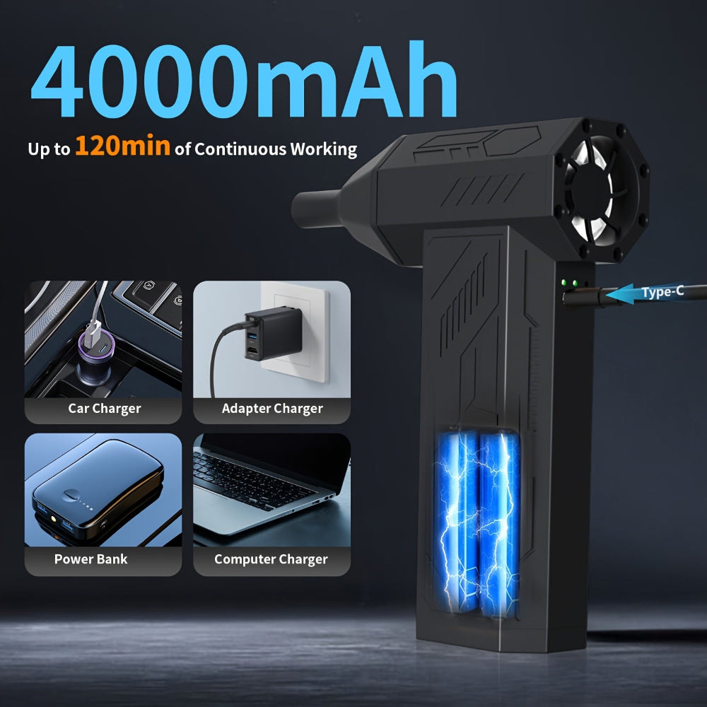 Compressed Air Duster Powerful Electric Cleaning Gift Blower