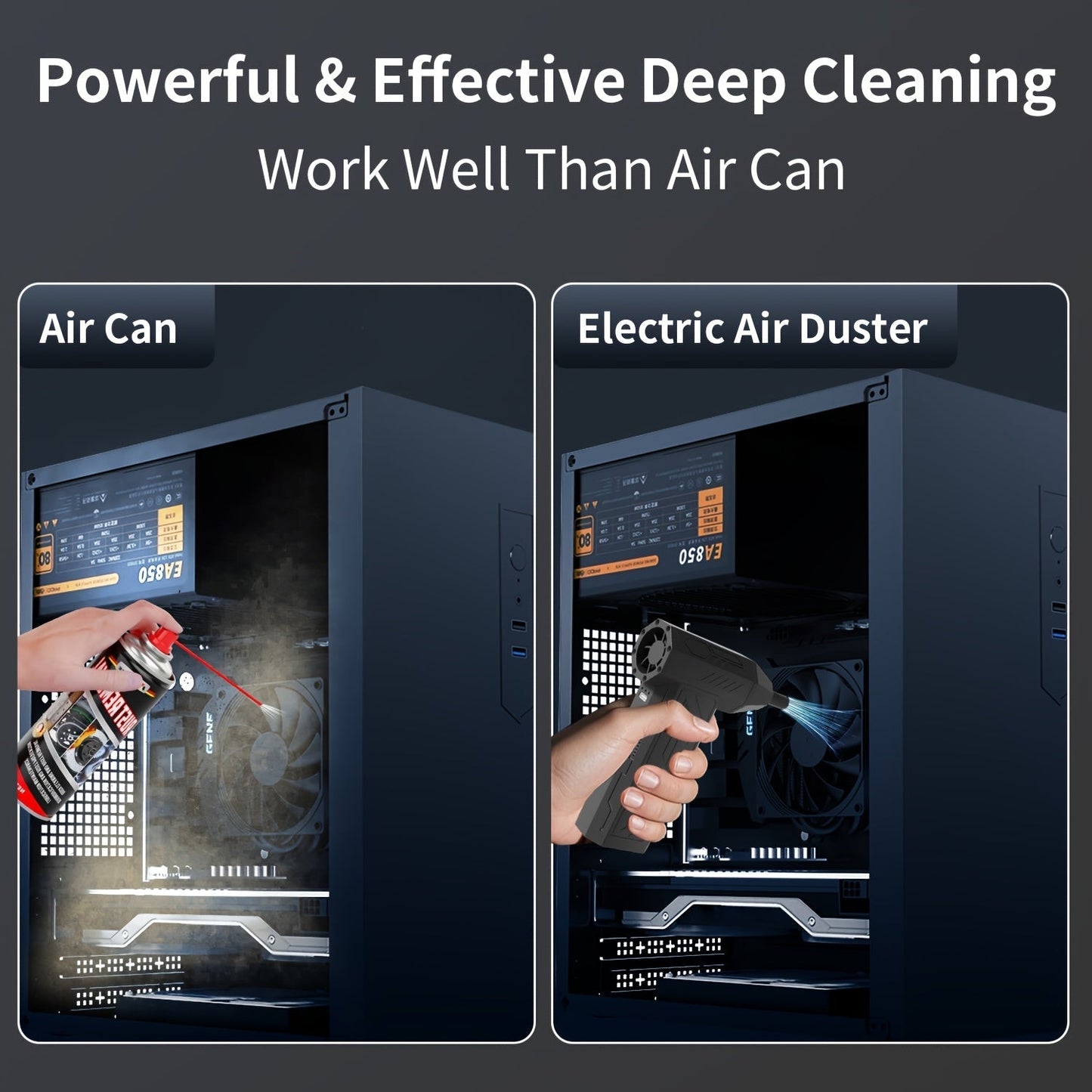 Compressed Air Duster Powerful Electric Cleaning Gift Blower