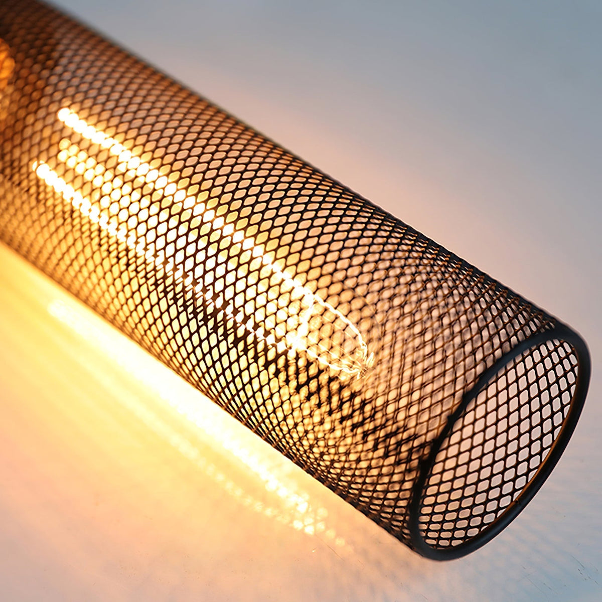 Minimalist Industrial Cylindrical Design Pendant Light
