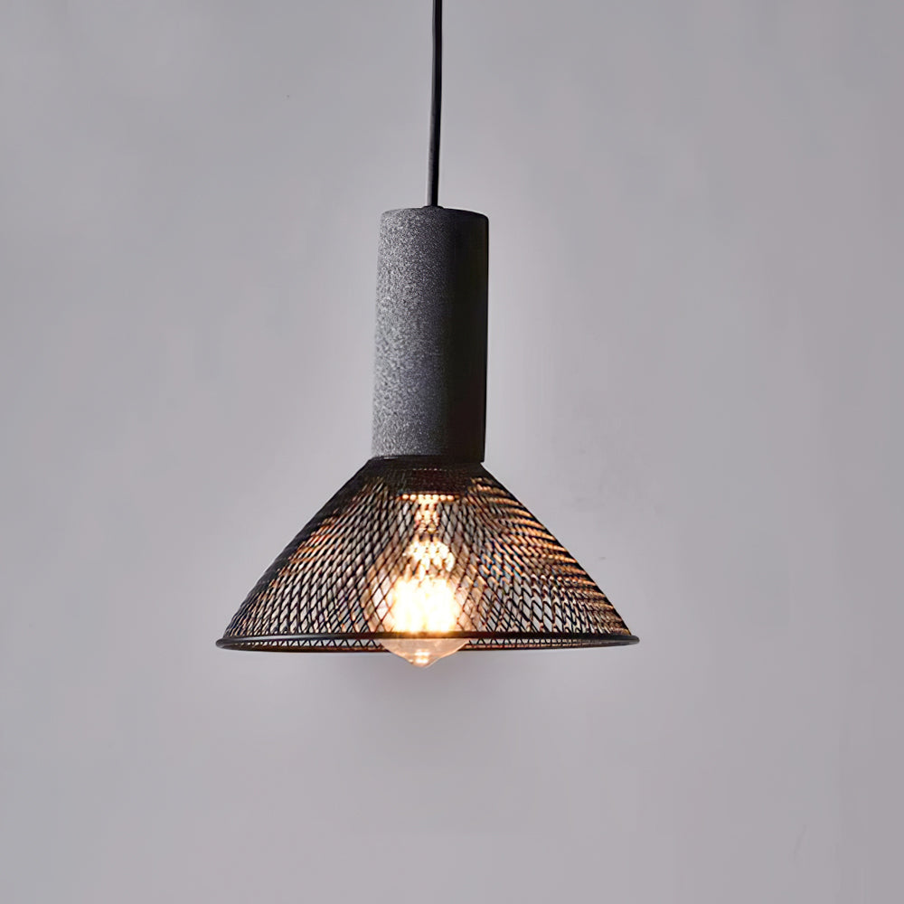 Minimalist Industrial Cylindrical Design Pendant Light
