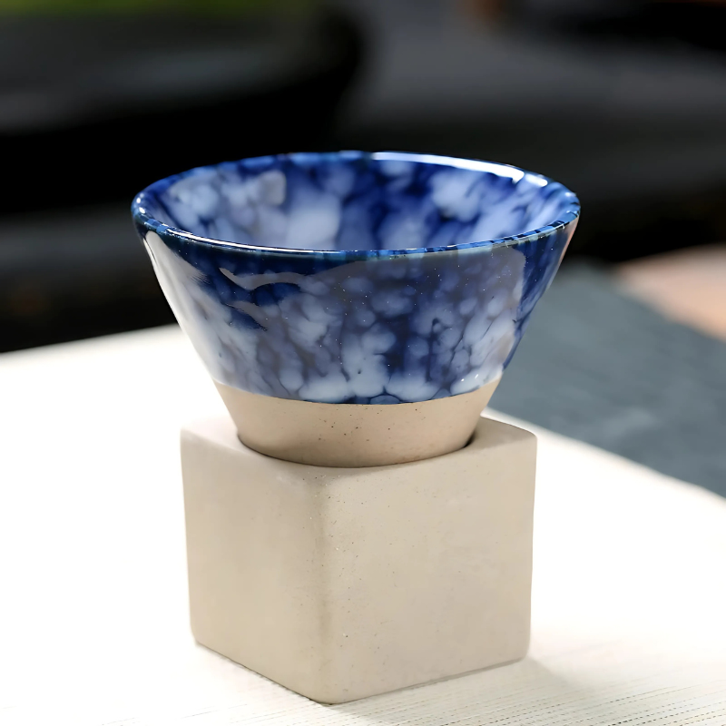 2‑Piece Traditional Mug Set with Artful Glaze