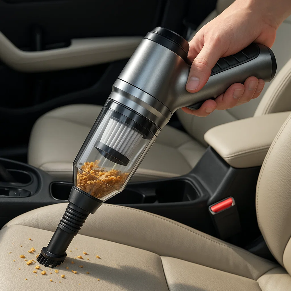 Handheld Car Vacuum Cleaner Powerful Compact Auto Cleaning Tool