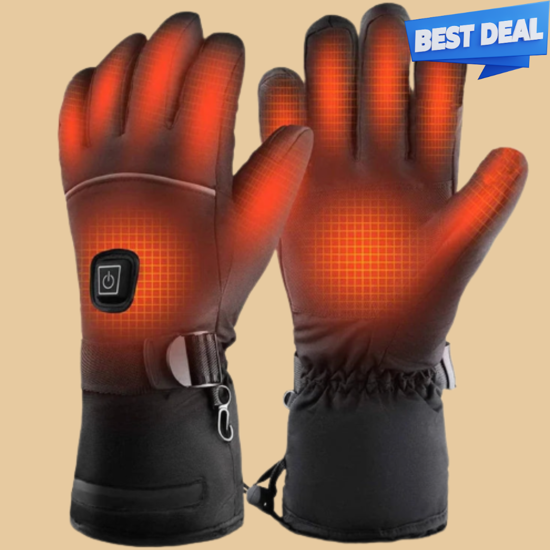 Rechargeable Heated Gloves Winter Outdoor Protection