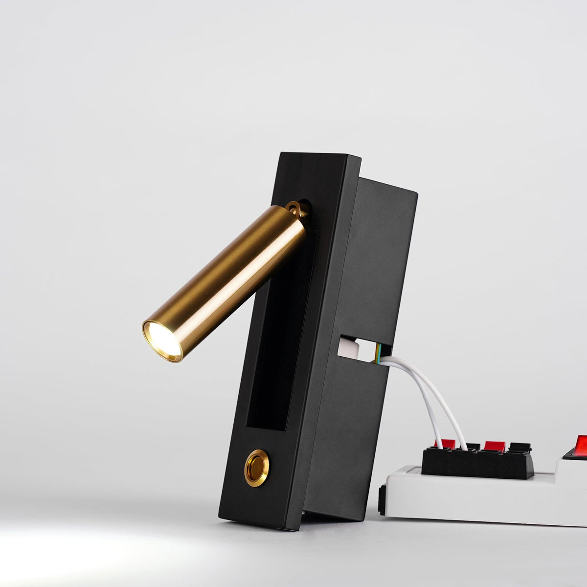Slim Flush‑Mount Reading Wall Lamp