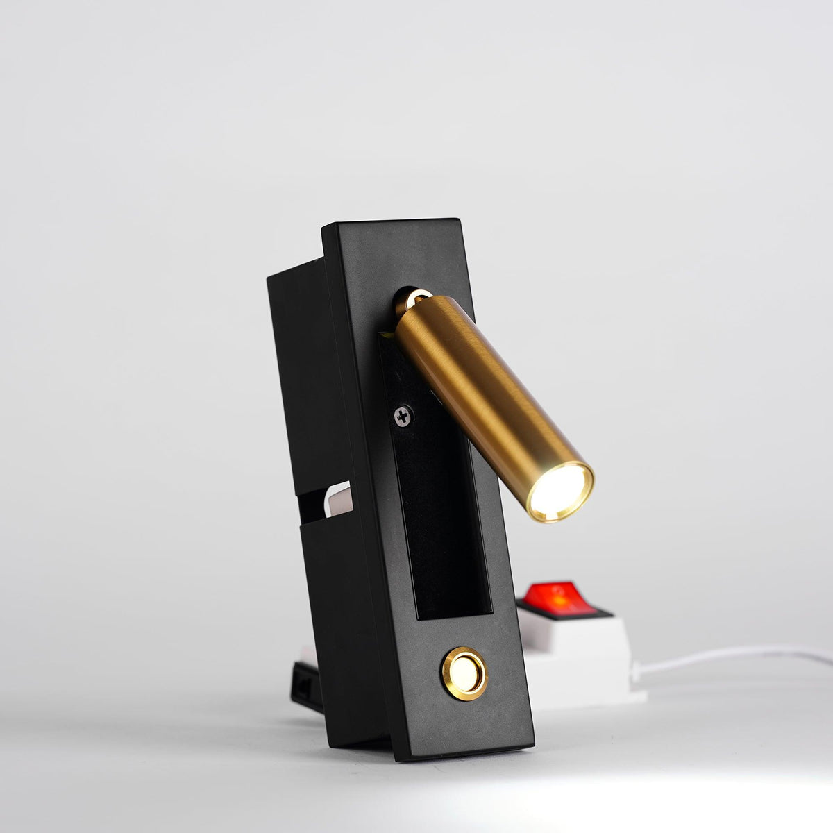 Slim Flush‑Mount Reading Wall Lamp