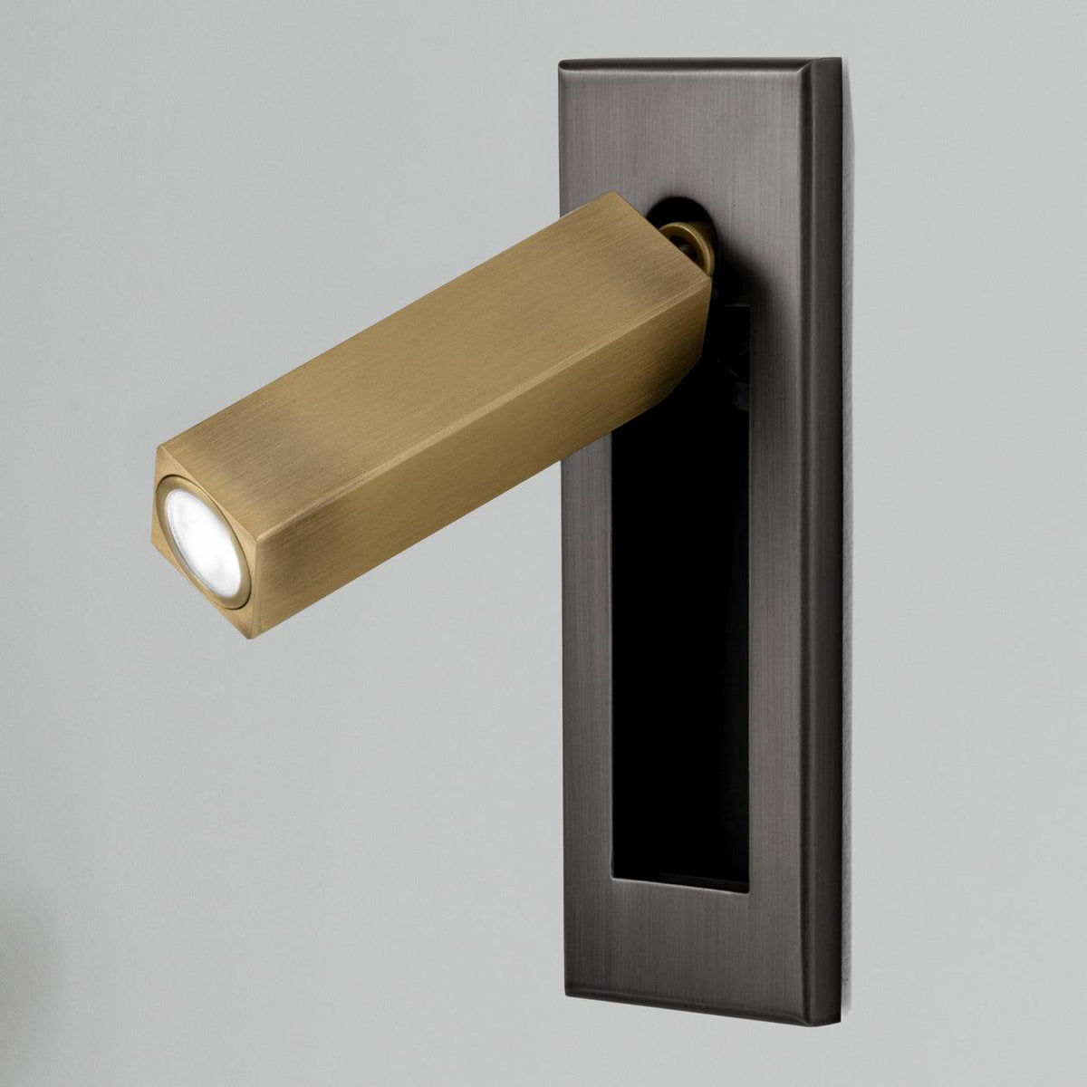 Slim Flush‑Mount Reading Wall Lamp