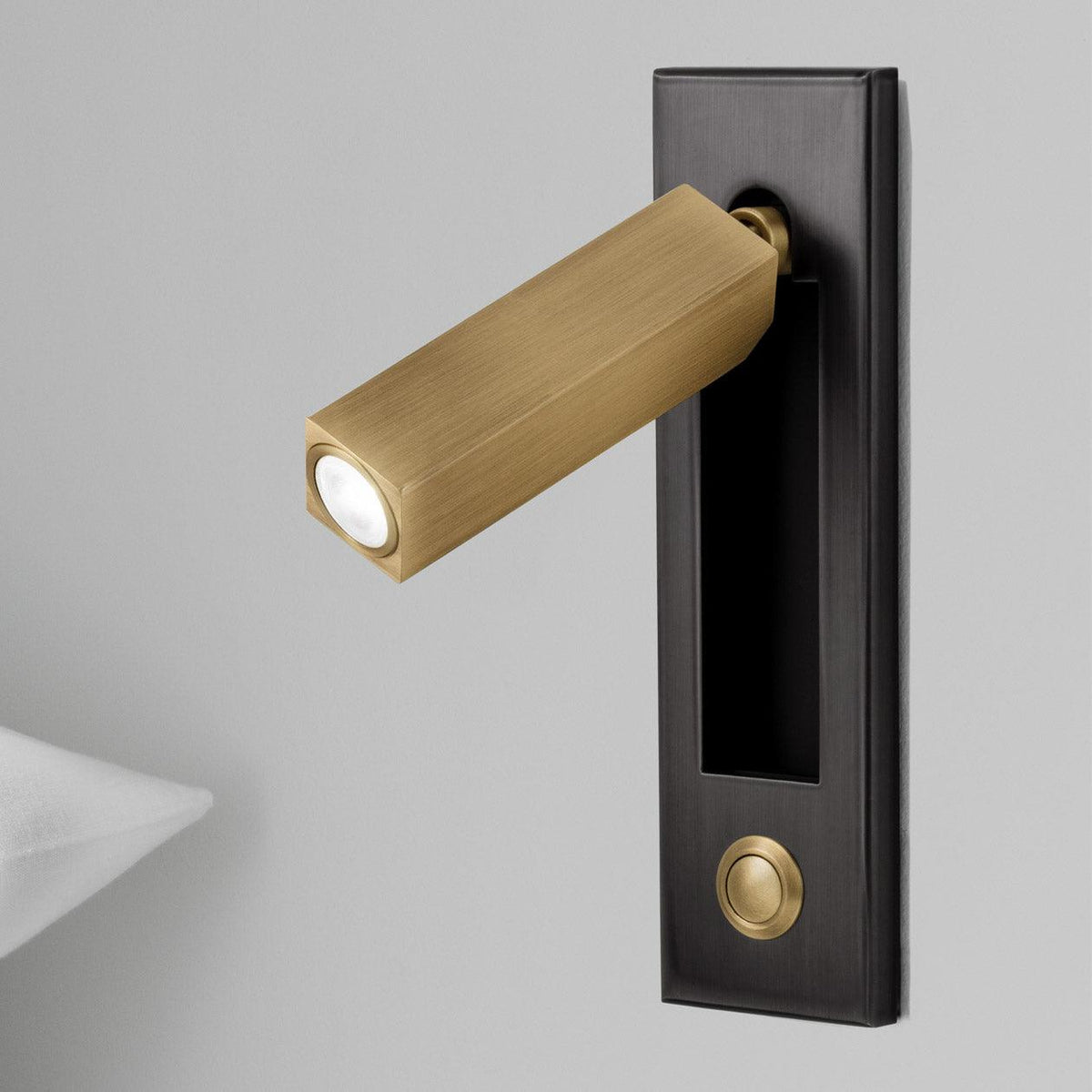 Slim Flush‑Mount Reading Wall Lamp
