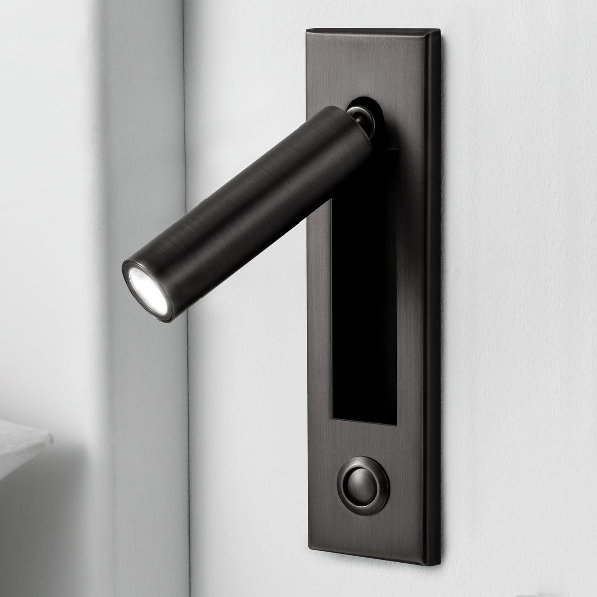 Slim Flush‑Mount Reading Wall Lamp