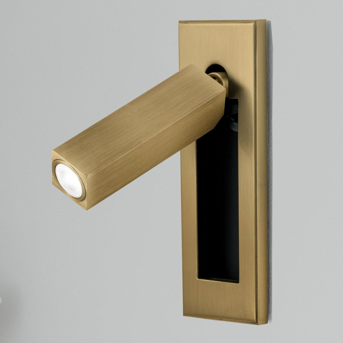 Slim Flush‑Mount Reading Wall Lamp