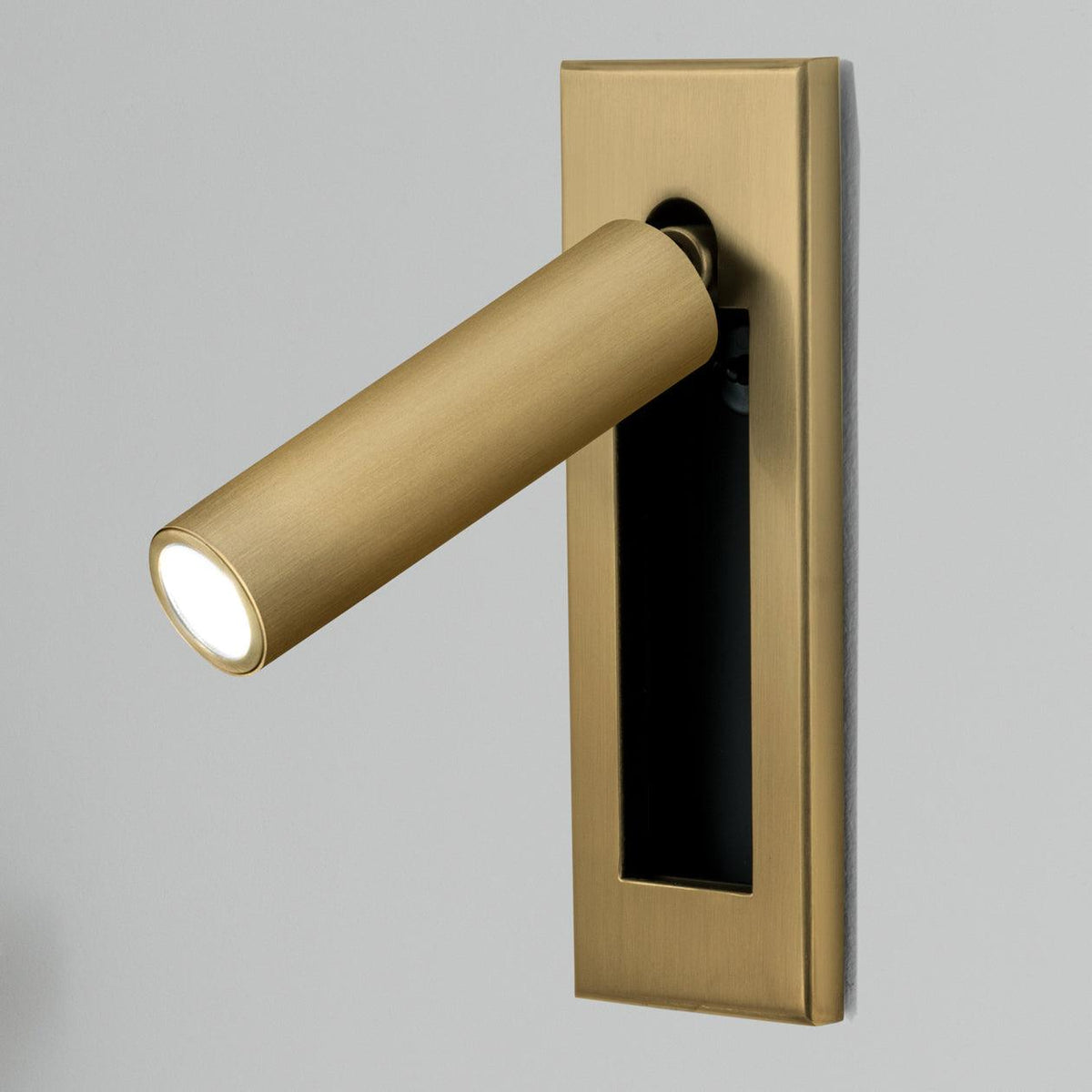 Slim Flush‑Mount Reading Wall Lamp