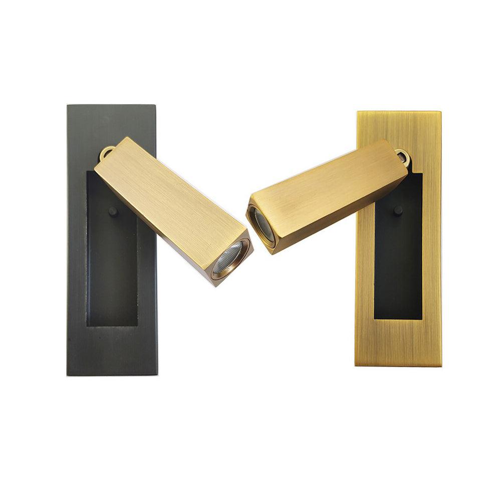 Slim Flush‑Mount Reading Wall Lamp