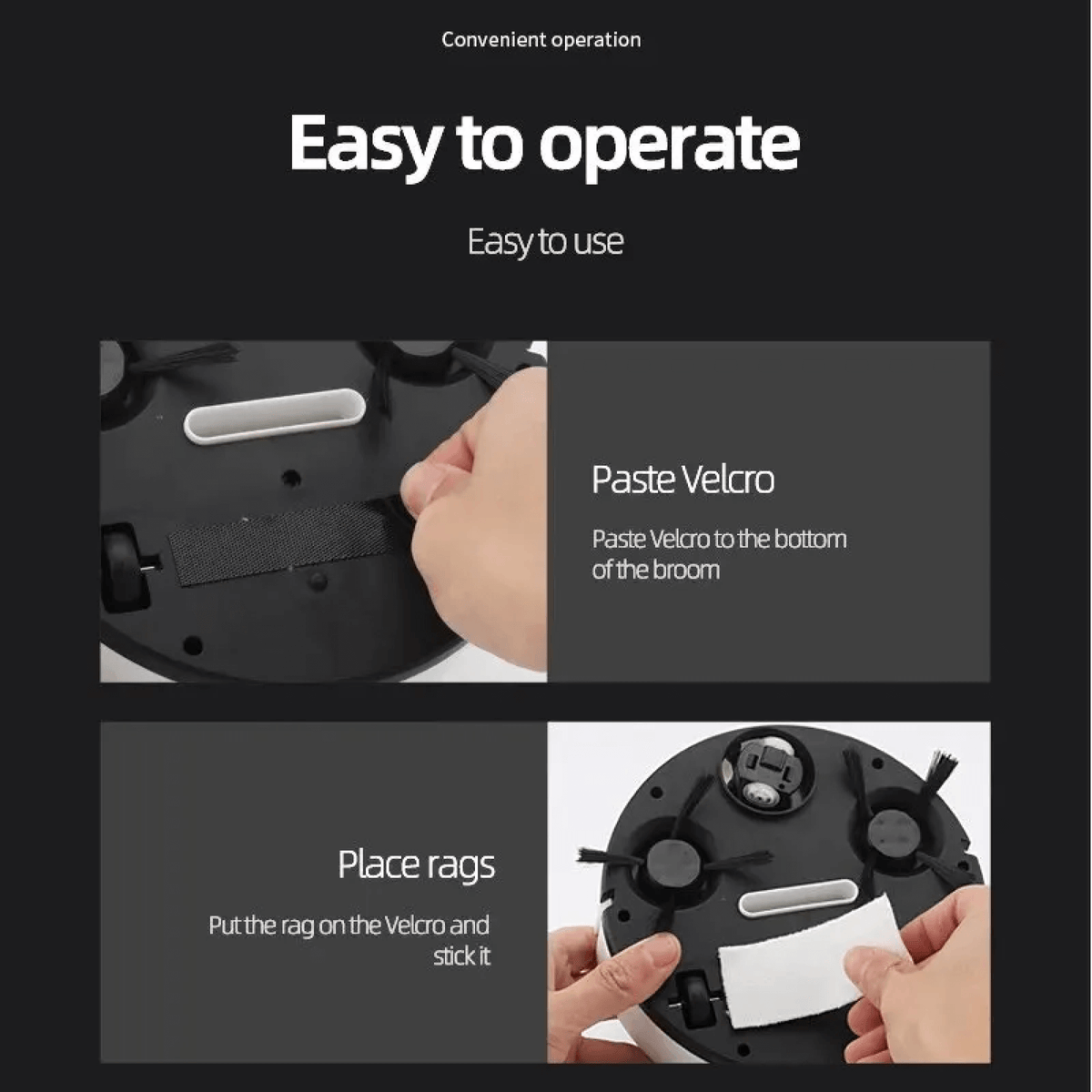 Automatic Robot Vacuum Multi-Surface Vacuum and Mop Cleaner