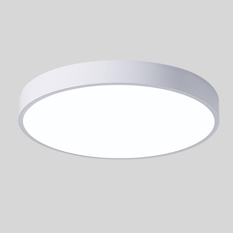 Slim Round Ceiling Light Modern Minimal Glow for Home Spaces
