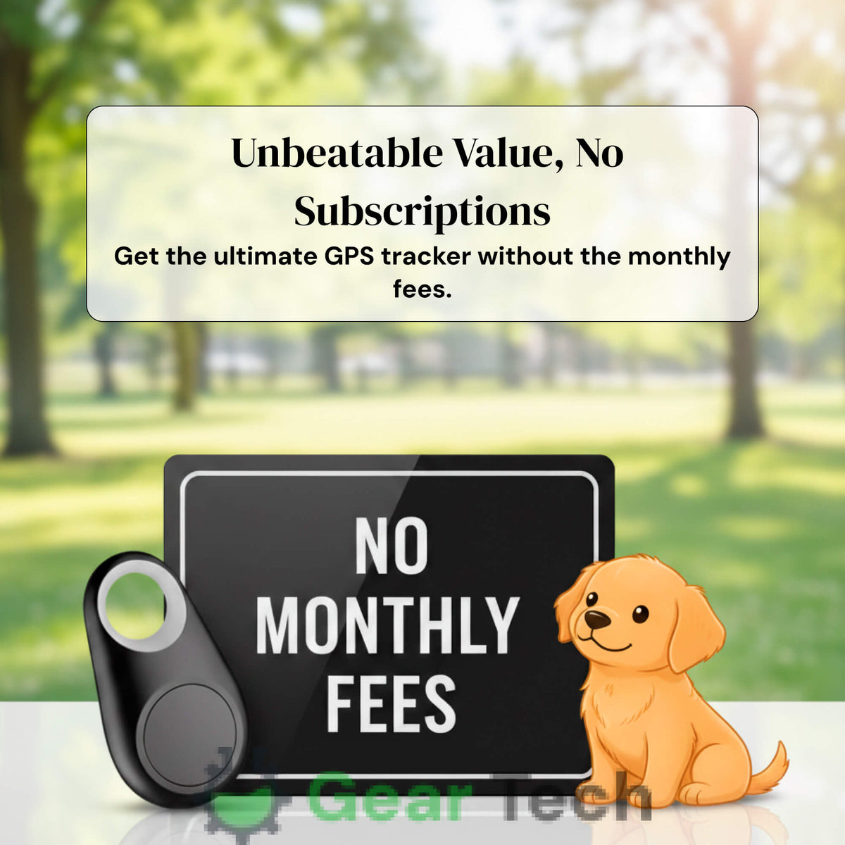Reliable Dog GPS Tracker No Monthly Fees, Real‑Time Location Updates